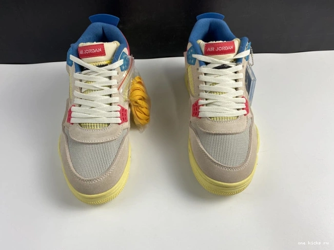 Rep Onekick Guava Ice Jordan Retro 4 Union DC9533-800 Air 0729